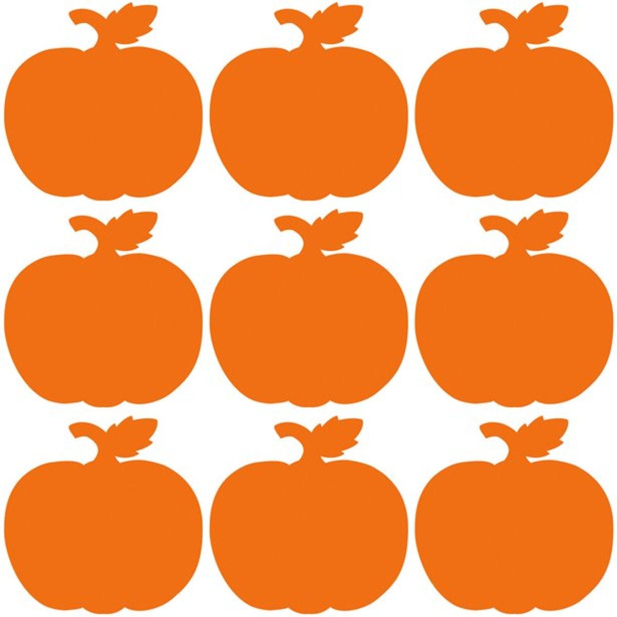 Pumpkin Scratch Art Cutouts (24pk)