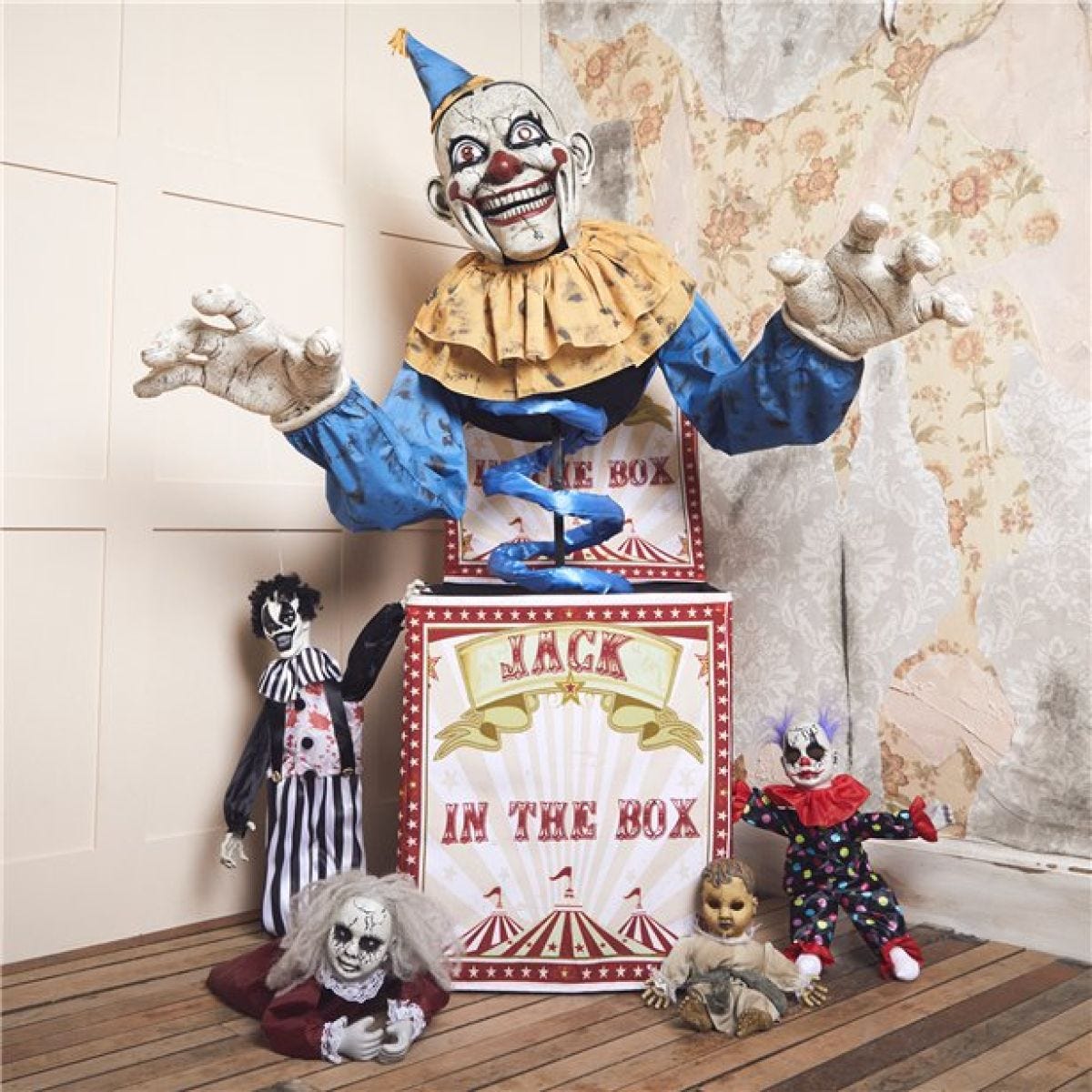 Animated Jack In The Box - 2.1m Tall