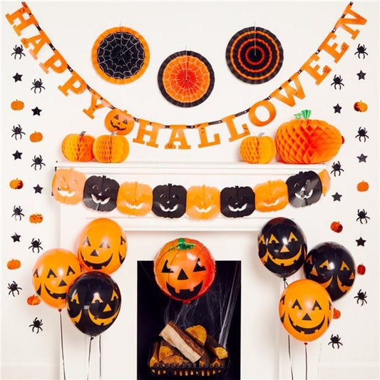 Pumpkin Halloween Decorating Kit