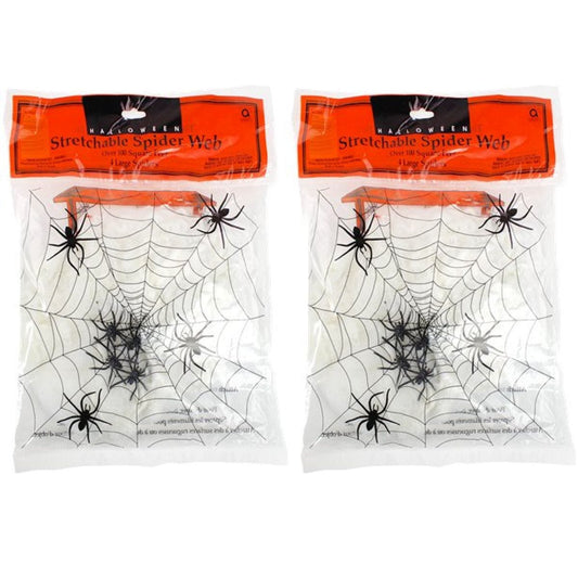 Spider Web with Spiders Multipack - 200sq ft