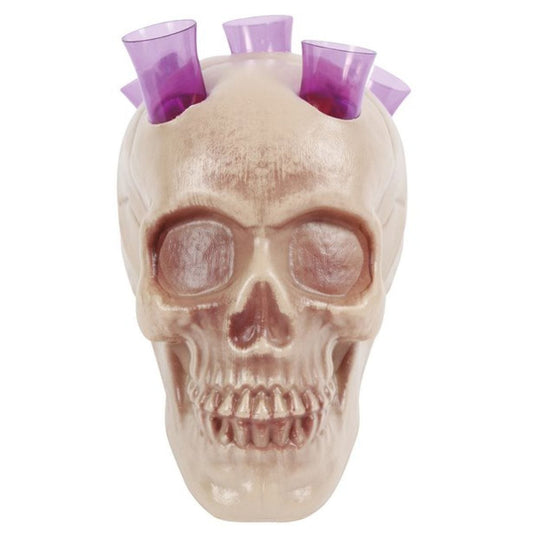 Skull with Test Tubes Shooters