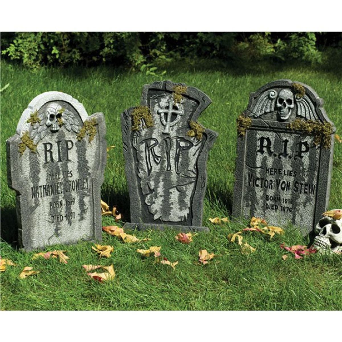 Mossy Tombstone - 54cm - Assorted