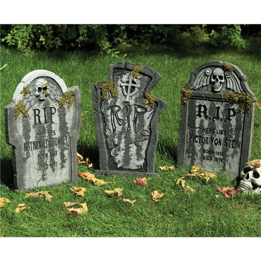 Mossy Tombstone - 54cm - Assorted