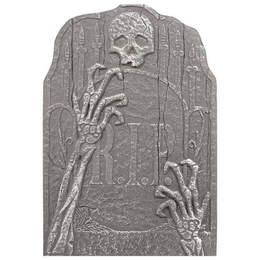 Cemetery Ghostly Arms Tombstone - 56cm