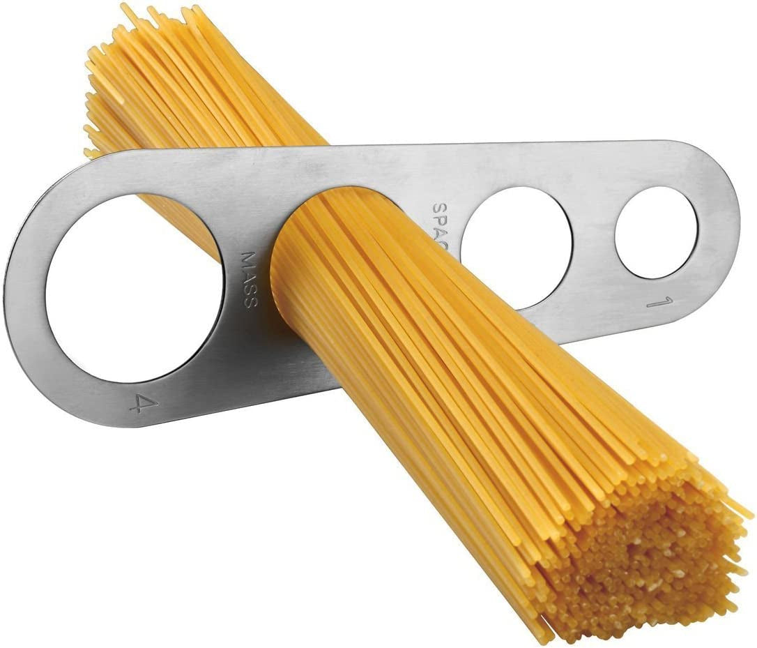 LVEDU 1PCS Stainless Steel Spaghetti Measure Tool 4 Holes Pasta Measuring Portion Control Gadgets Kitchen Accessories