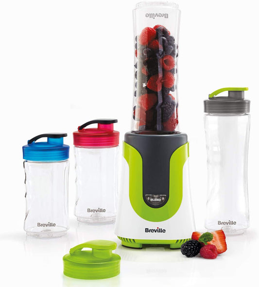 Blend Active Personal Blender & Smoothie Maker | Colourmix Family | 4 X Portable Blending Bottles (600 Ml | 300 Ml) | 300 W [VBL240]