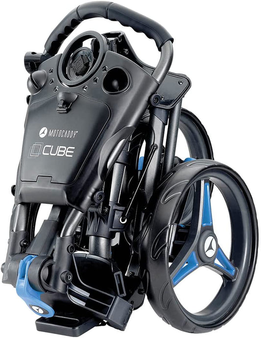 2022 Cube Compact Folding Easilock System Push Golf Trolley