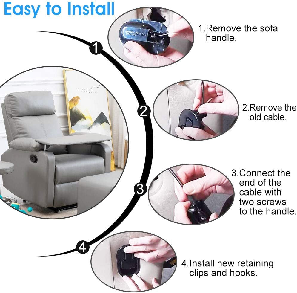 Pull cord for online recliner couch