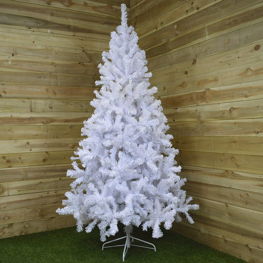 7Ft (210Cm) Imperial Pine Christmas Tree in White by