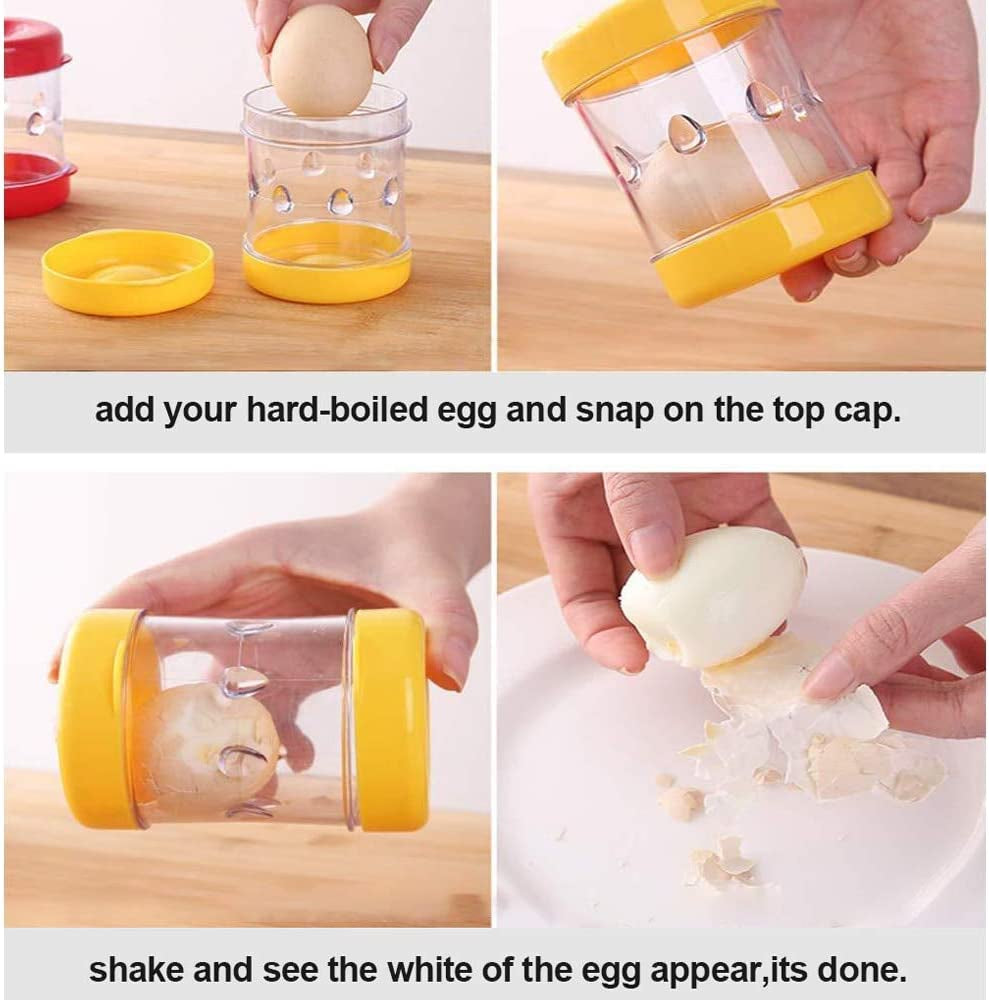 1Pc Eggs Stripper Remove Egg Shell Peeler Baking Accessories Manual Hand Boiled Egg Peeler Kitchen Gadgets
