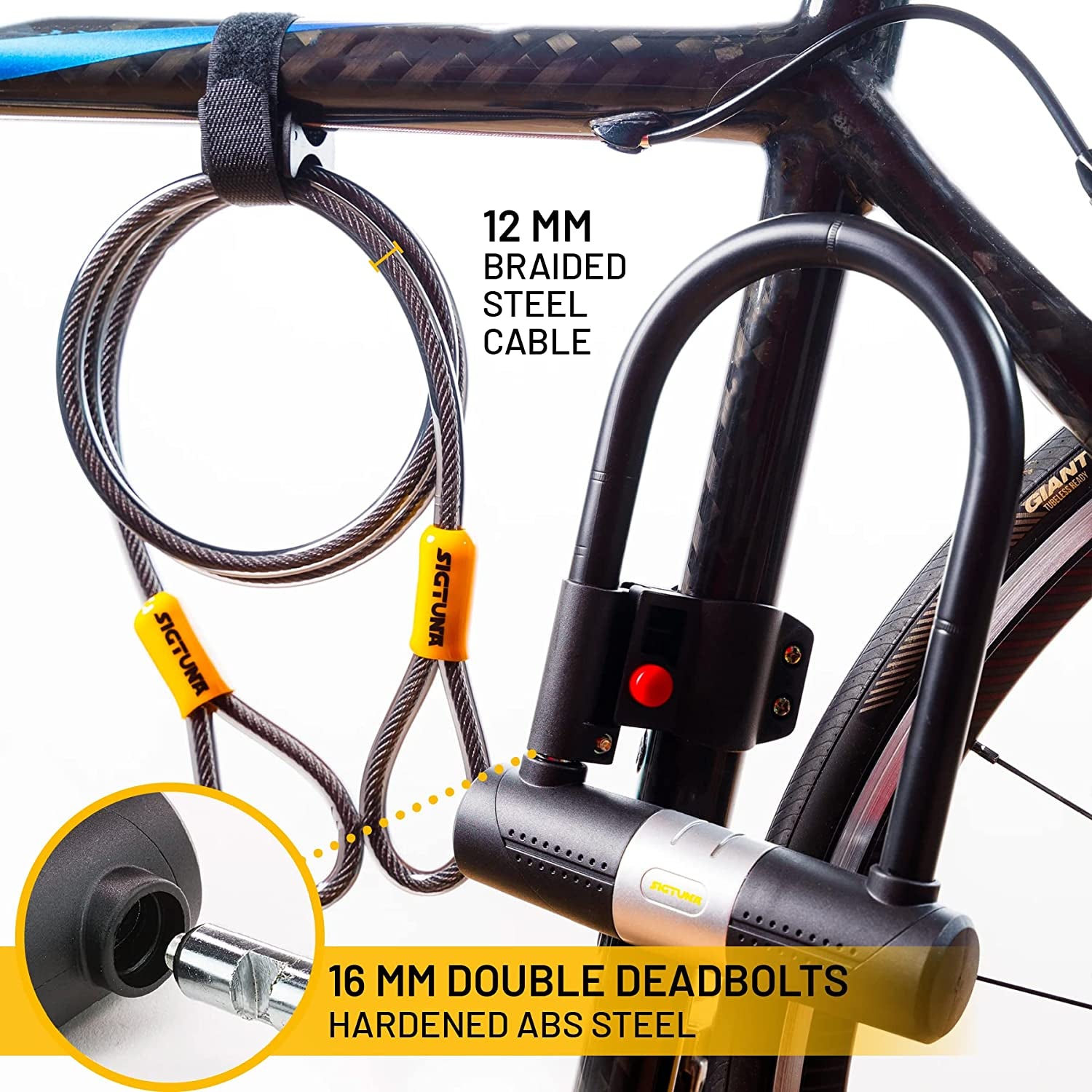 M plus hot sale bike lock