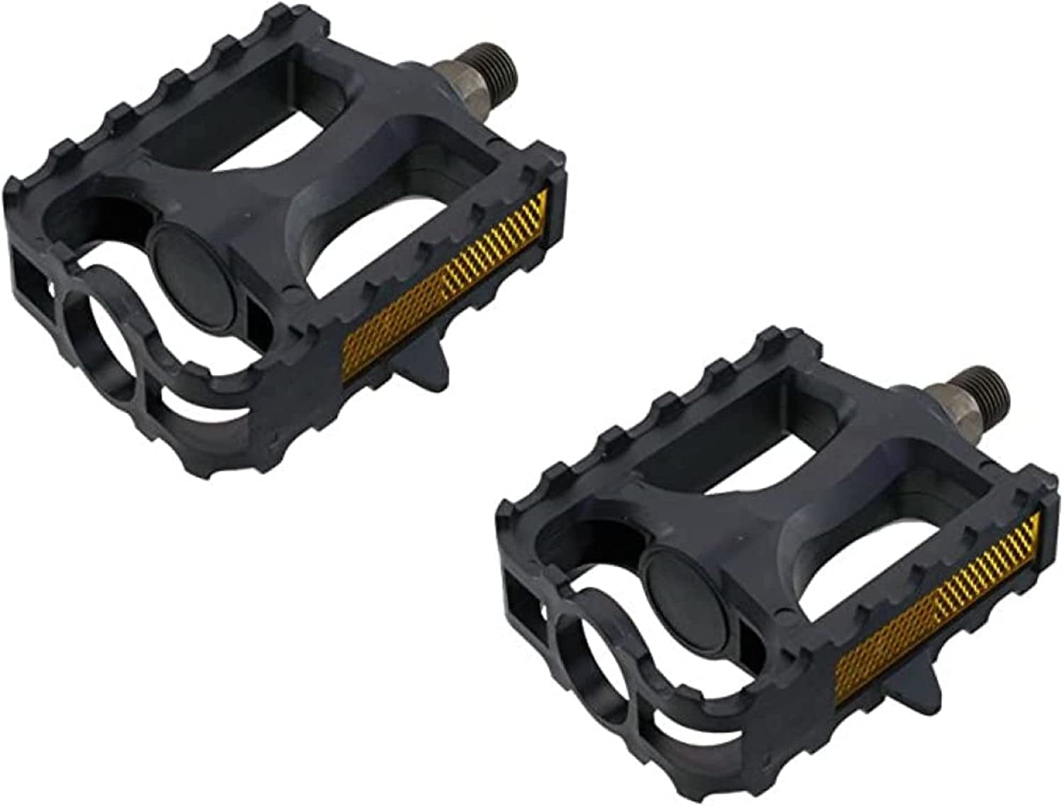 EPE211 Mountain Bike Resin Pedals, Black, 9/16 Inch