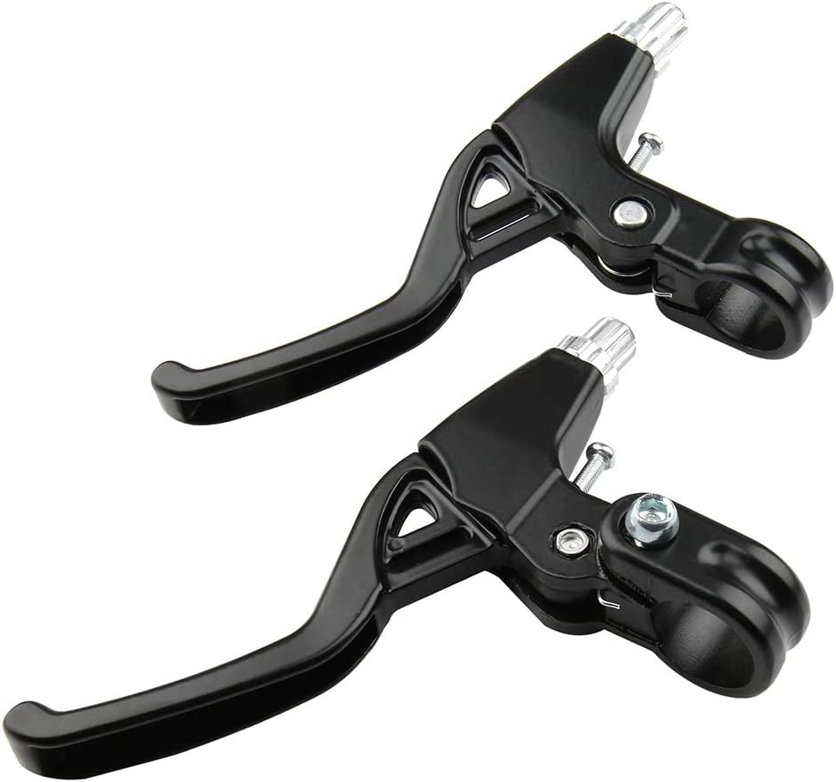 Bicycle Brake Levers Hand Brakes for Bicycles Bike, Aluminium Alloy MTB Bike Bicycle Cycling Brake Level Handles (Black)