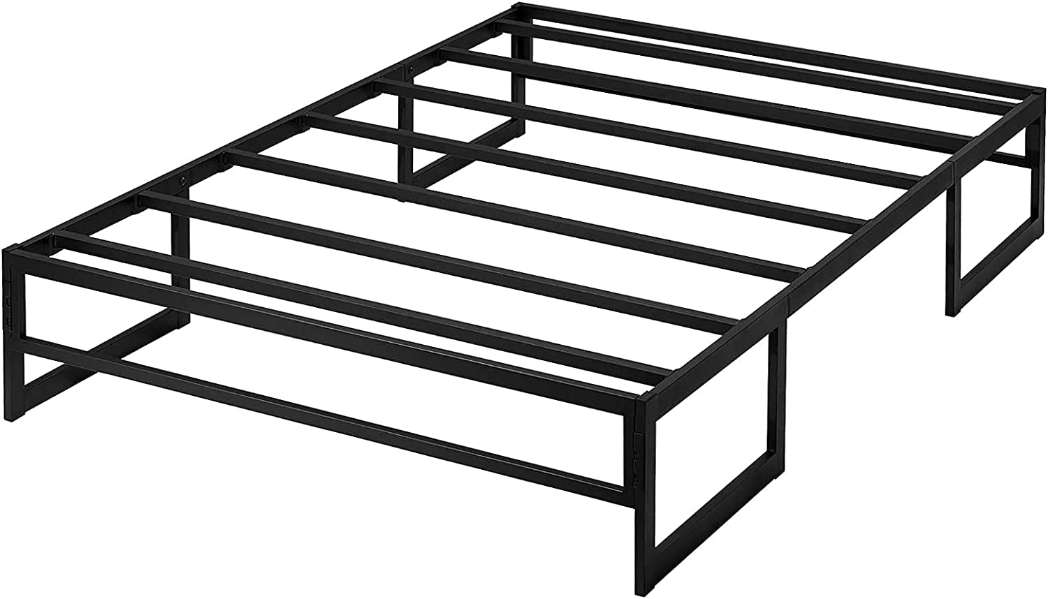 Double bed frame no box deals spring