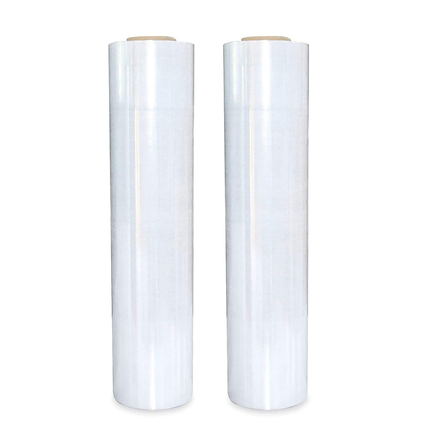 2 X Clear Heavy Duty Strong Rolls Pallet Shrink Wrap Packaging Cling Film (400Mm X 250M)