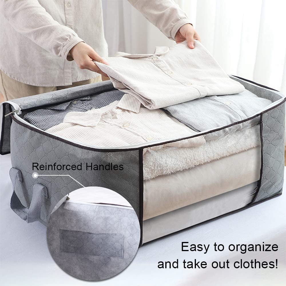 Breathable clothes storage discount bags