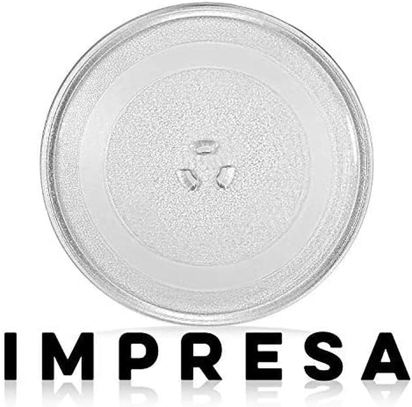 12.75" Sears, Kenmore and LG -Compatible Microwave Glass Plate/Microwave Glass Turntable Plate Replacement - 12 3/4" Plate, Equivalent to 1B71961E, 1B71961F and 507049