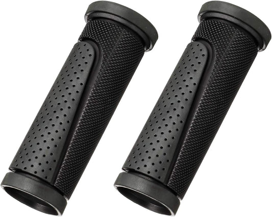 2PCS Bike Grips Short Mini Bicycle Handlebar Grips Fit Many Standard Bikes, 90MM Length Mountain Bike Grip Shift Bicycle Grips