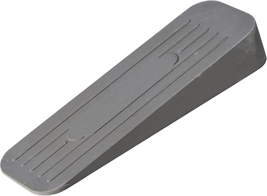 BH02509 Heavy Duty Non-Slip Rubber Door Wedge Stopper 120 X 20 X 35Mm Grey