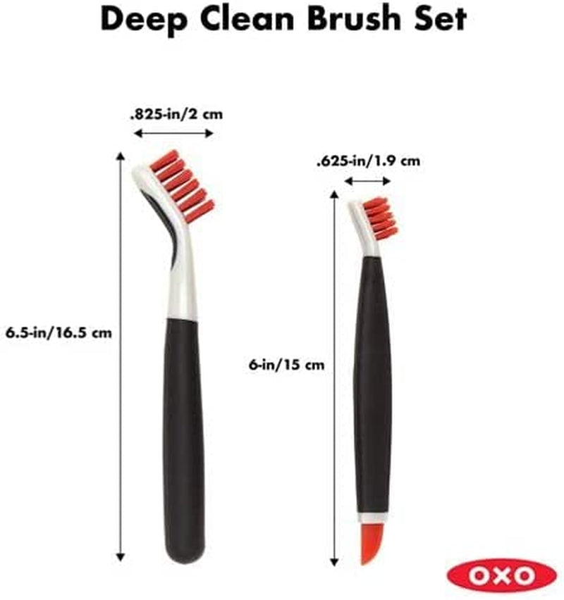 Good Grips Deep Clean Brush Set - Orange