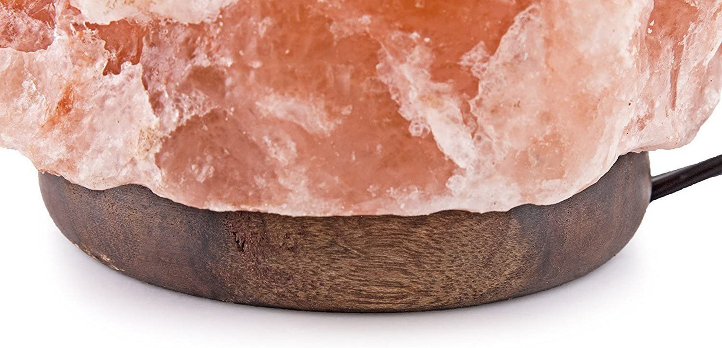 2-3 KG Prime Quality 100% Original Himalayan Crystal Rock Salt Lamp Natural from Foothills of the Himalayas Beautifully Hand Craft Comes with Complete Electric Fitting Guaranteed