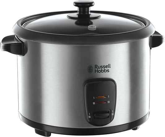 19750 Rice Cooker and Steamer, 1.8L, Silver