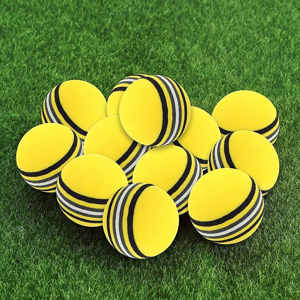 20Pcs Practice Golf Balls Soft Foam Golf Ball Sponge Golf Training Ball