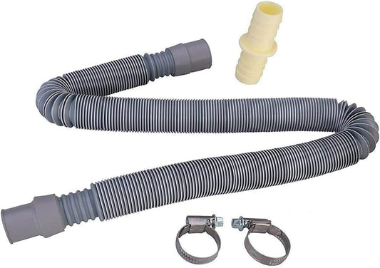 Drain Hose Extension Kit for Washing Machines Dishwashers 70-200 Cm