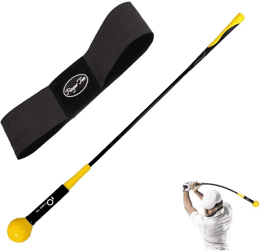 Golf Swing Trainer Aid Correction for Strength Grip, Golf Warm-Up Stick Length 40 Inch or 48 Inch for Men Women Indoor Outdoor Tempo Flexibility for Perfect Swing