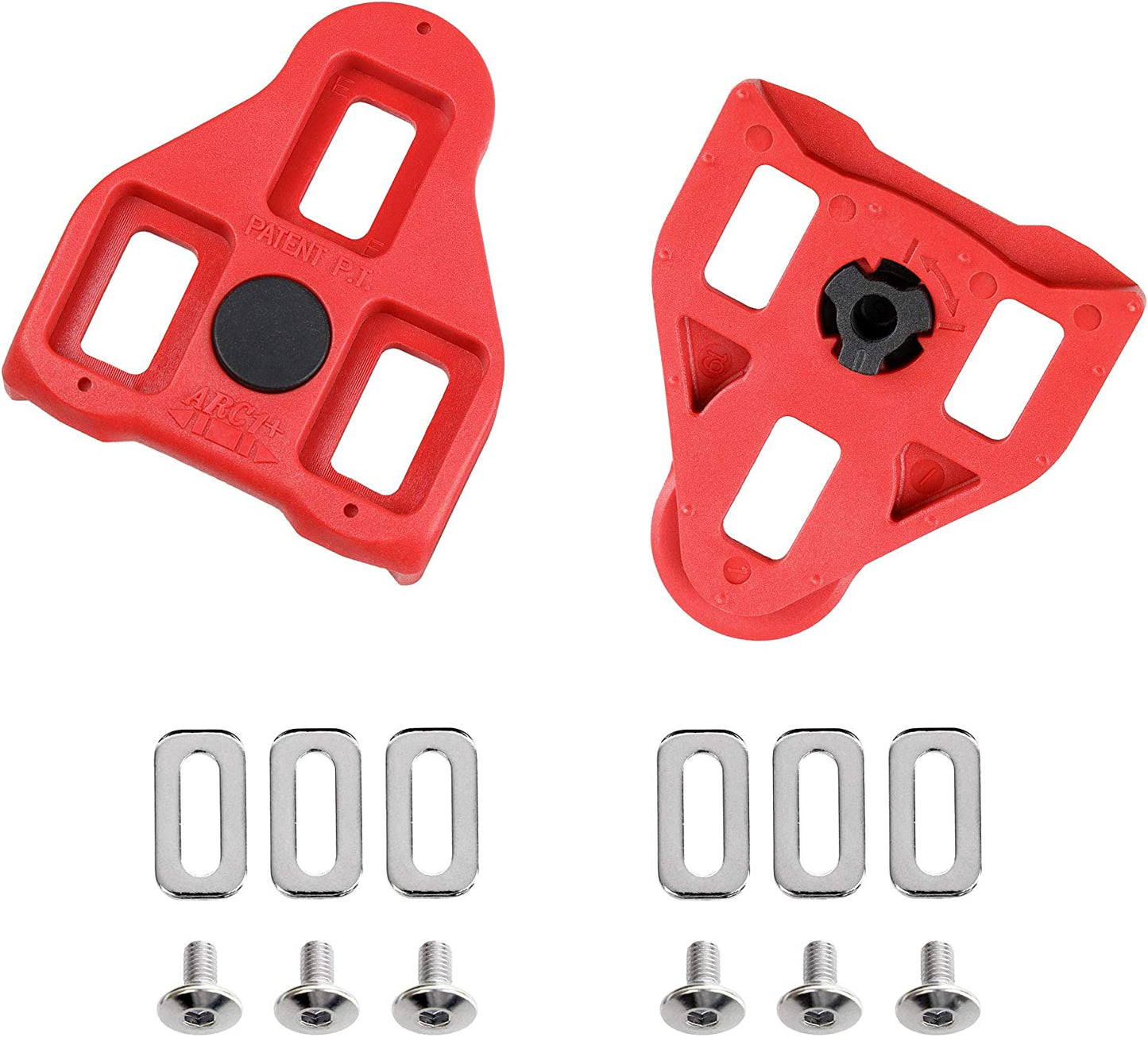 Compatible with Peloton Look Delta (9 Degree) Bike Cleats - Indoor Cycling & Road Bike Bicycle Cleat Set - Fully Identical or Compatible with Peloton Indoor Bikes Pedals and Shoes