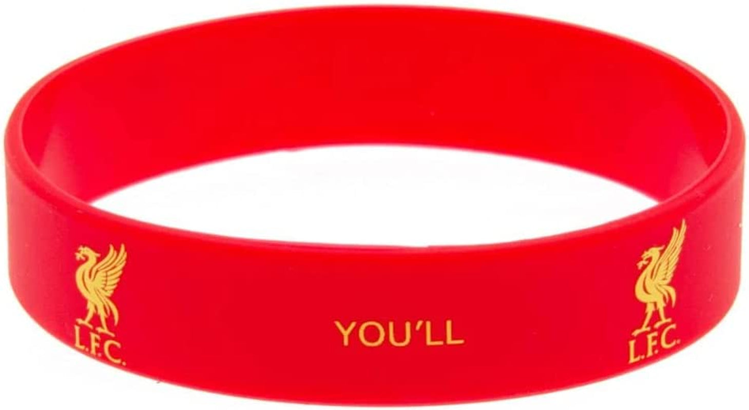 Club Licensed Liverpool Silicone Wristband - Red