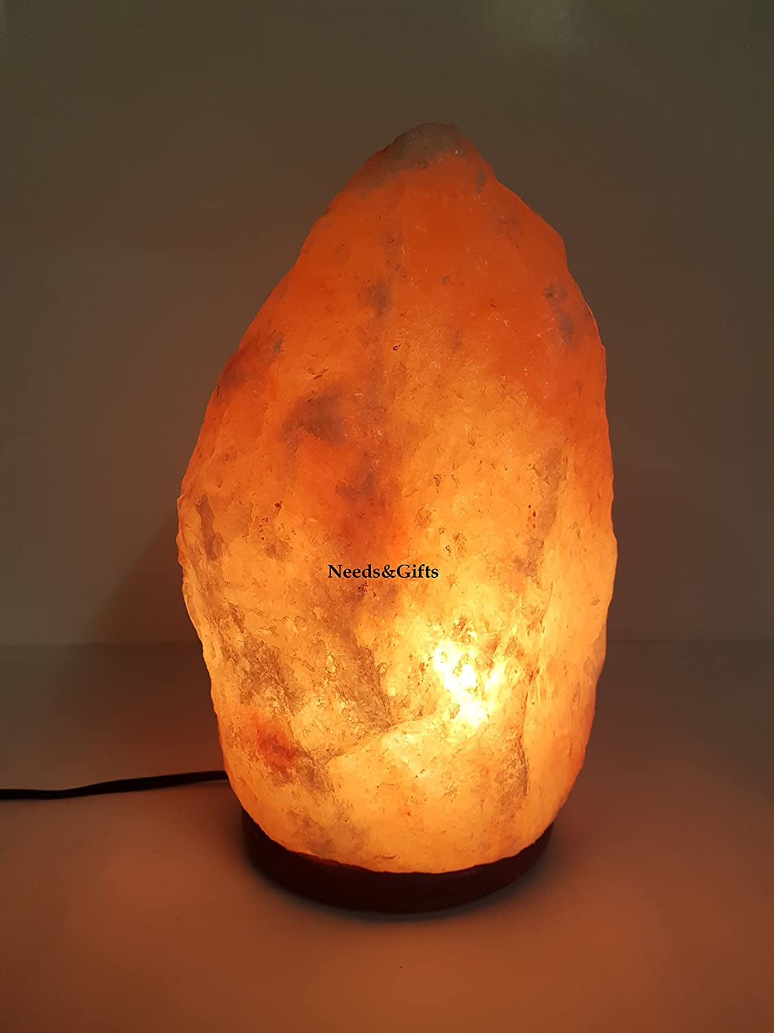 2-3 KG Prime Quality 100% Original Himalayan Crystal Rock Salt Lamp Natural from Foothills of the Himalayas Beautifully Hand Craft Comes with Complete Electric Fitting Guaranteed