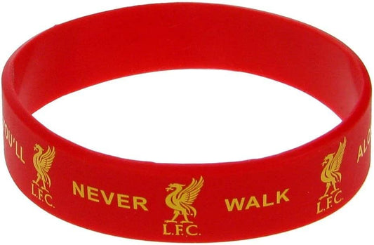 Club Licensed Liverpool Silicone Wristband - Red