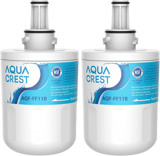 DA29-00003G Fridge Water Filter, Compatible with Samsung Aqua Pure plus DA29-00003G DA29-00003B DA97-06317A DA61-00159A HAFCU1/XAA HAFIN2/EXP APP100 WF289 (2)