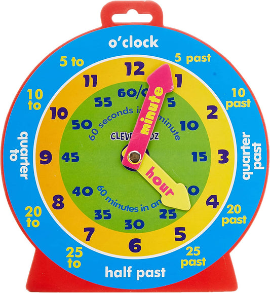 Clever Kidz Magnetic Clever Clock as Mentioned H2754992