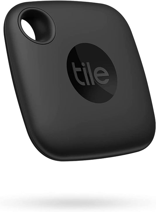 Tile Mate (2022) Bluetooth Item Finder, 1 Pack, 60M Finding Range, Works with Alexa & Google Home, Ios & Android Compatible, Find Your Keys, Remotes & More, Black