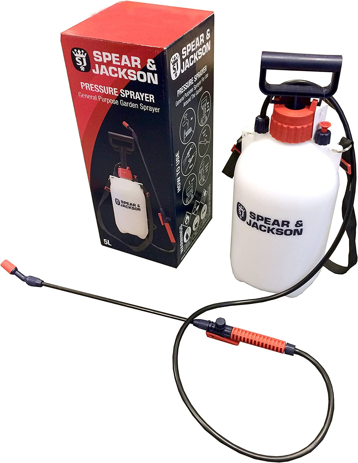 5LPAPS Pump Action Pressure Sprayer 5 Litre