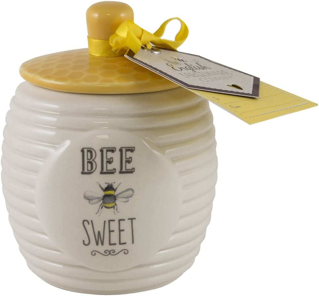 English Tableware Company Bee Happy Bee Sweet Sugar Pot