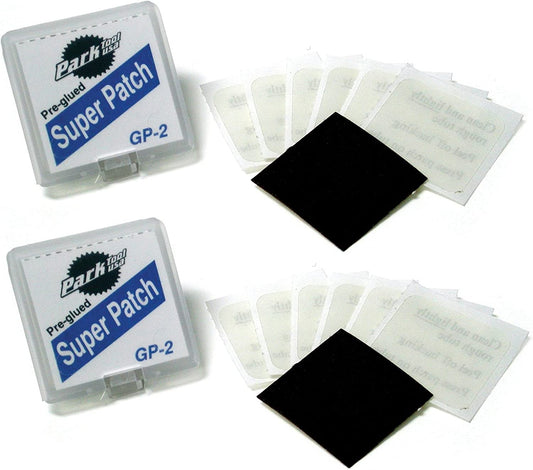 GP-2 Pre-Glued Super Patch Puncture Repair Kits (Pair)