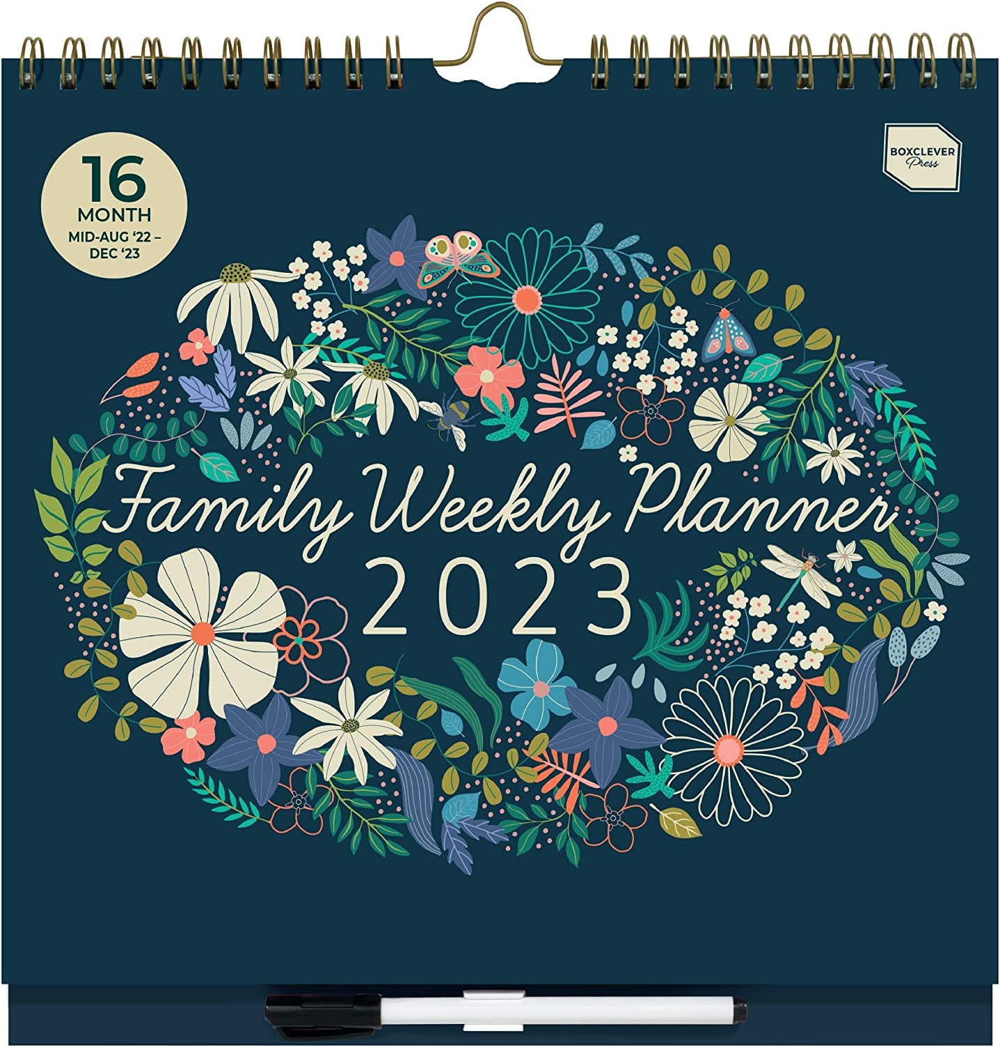 Family Weekly Planner 2022 2023. Wall Calendar 2022 2023 with 6 Columns. Family Calendar 2022 2023 Runs Mid-Aug'22 - Dec'23. 2022 2023 Calendar with Lists, Pocket & Stickers