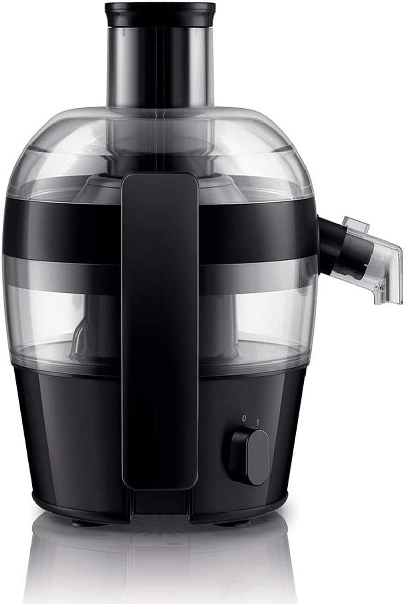 Philips Viva Collection Compact Juicer with Quick Clean Technology, 1.5 Litre, 500 W - Black - HR1832/01