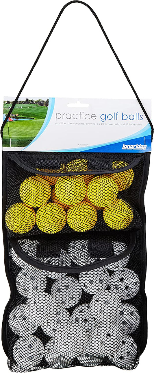 32 Practice Golf Ball Pack