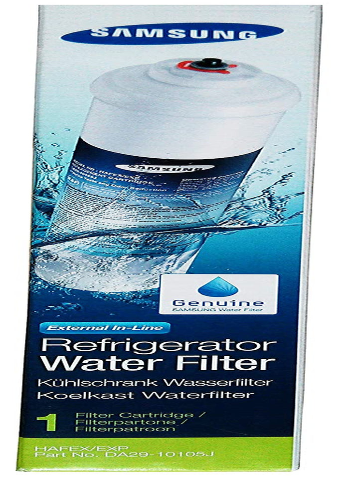DA29-10105J External In-Line Fridge Water Filter for  RSH7UNRS1/XEU American Style Fridge Freezer Side by Side