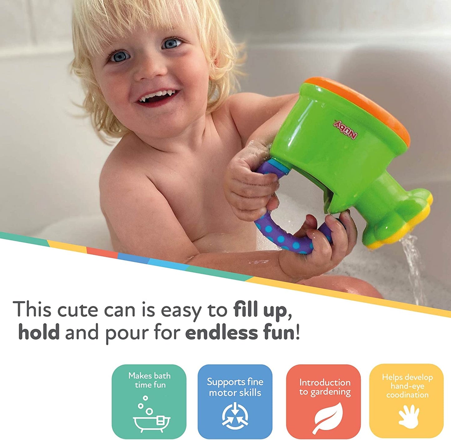 Fun Watering Can Bath Toy