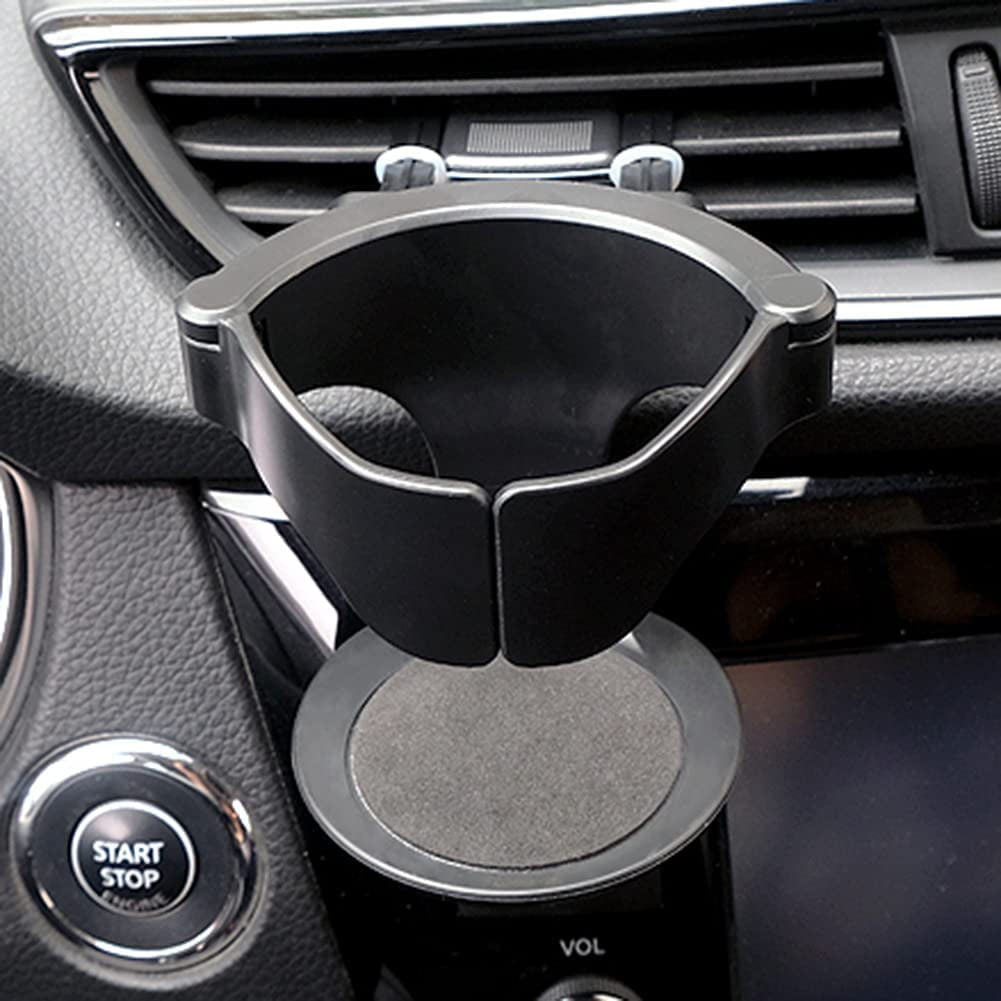 Car Cup Holder, Air Vent Cup Holder with Adjustable Base, Car Cup Holder for Ventilation Suitable for Bottle Coffee Cup Beverage Can