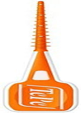 2 Pack X  Easy Pick Interdental Brushes Orange Size XS/S Pack of 36