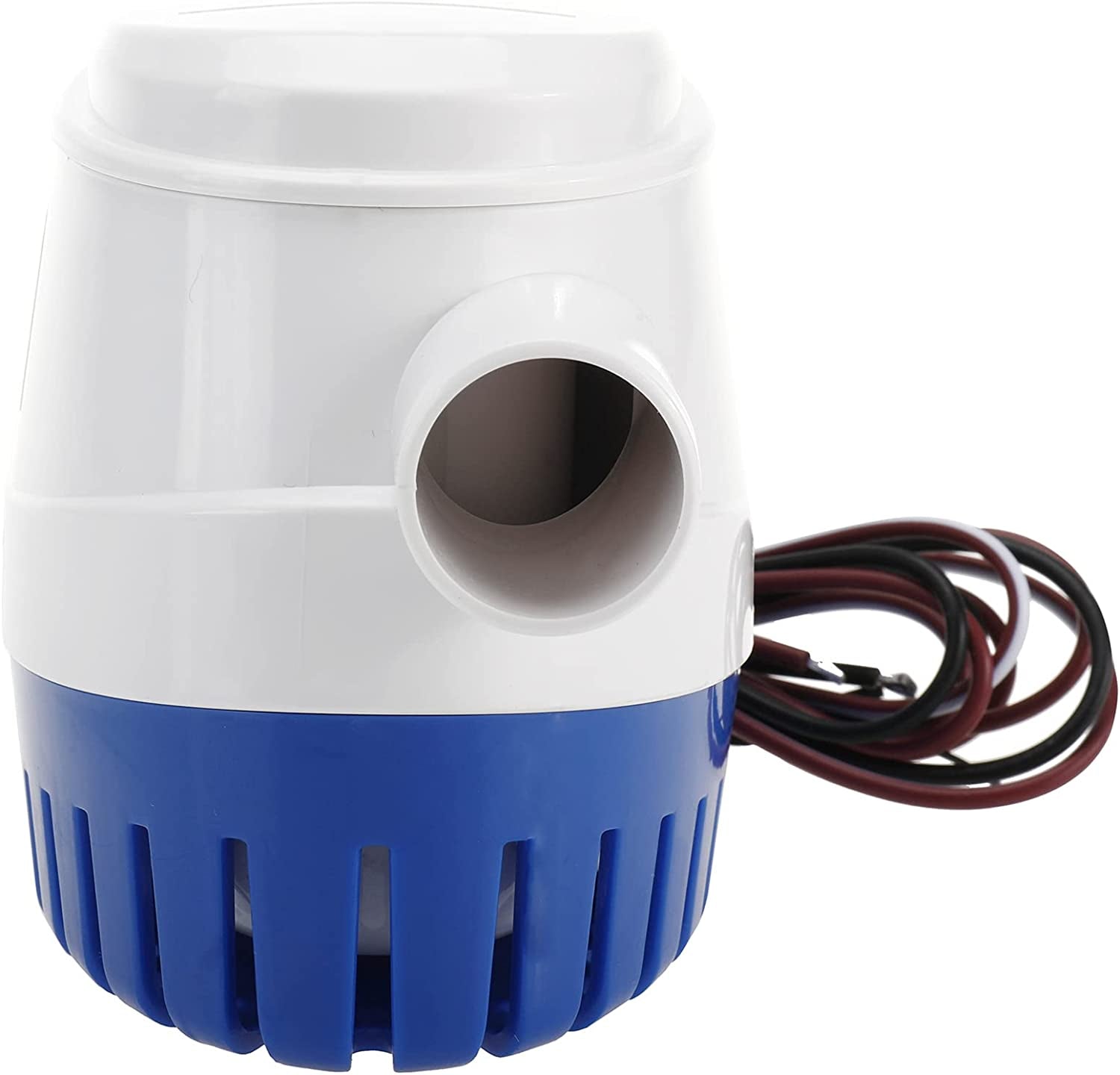 12V Automatic Submersible Boat Bilge Water Pump Built-In Auto Float Switch (760GPH)