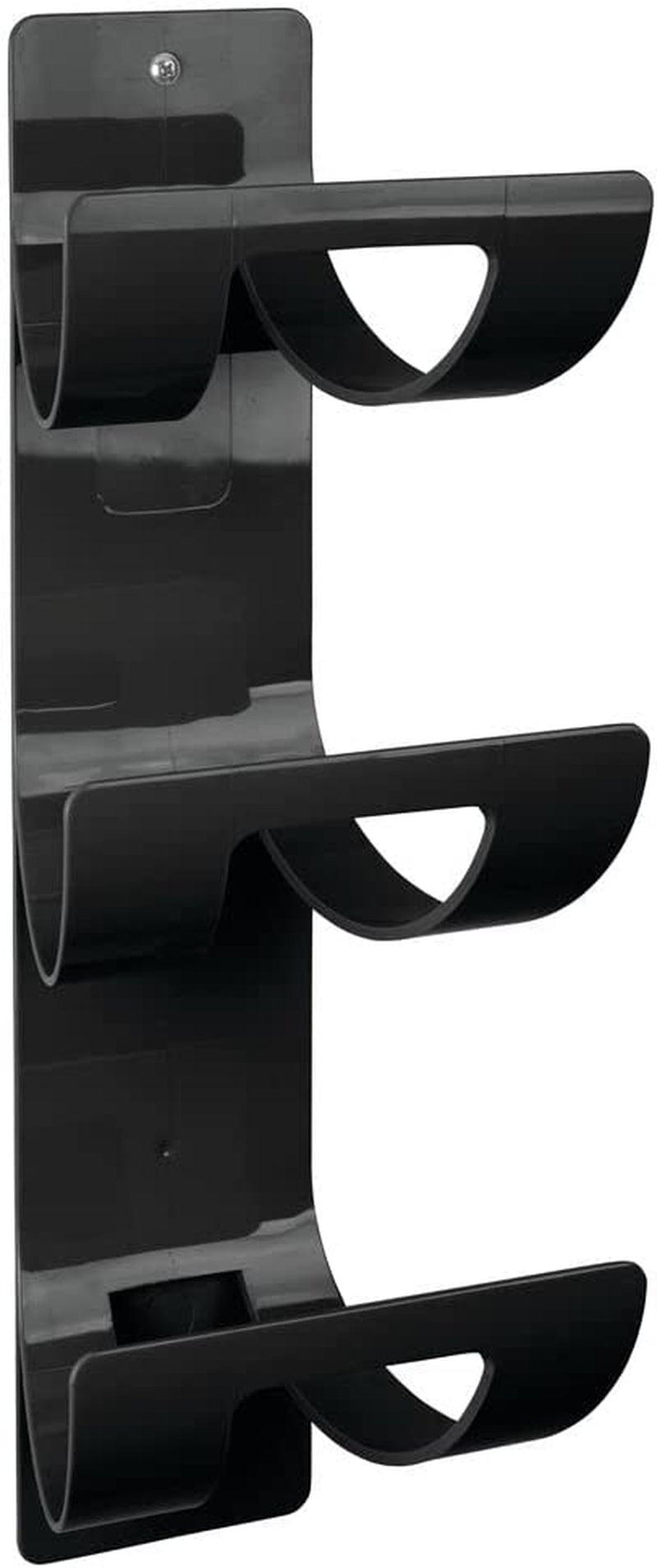 Set of 2 Hanging Caddy – Wall Mounted Towel Storage Rack for the Bathroom – Elegant Hanging Hooks for Towels – Black