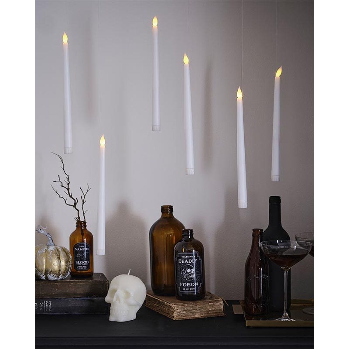 Light Up Floating Candles (6pk)