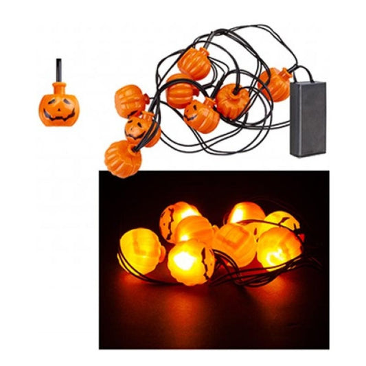 LED Pumpkin String Lights